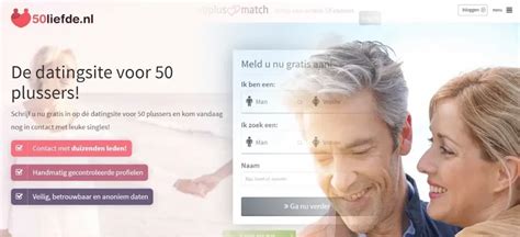 liefde 50 plus|50plusmatch of 50liefde: De beste datingsites voor 50 plus in。